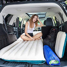 HongLianRiven Lettino da Viaggio Letto Gonfiabile Car Air Mattress, Mobile Portatile di Buggy Sleeping Pad, Auto-Guida di Viaggio Bed Outdoor Sports Car Gonfiabile Bed 5-19 (Color : B)