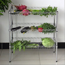 &ripiano di stoccaggio Cremagliera della cucina della pentola di rifinitura della cucina dello scaffale della frutta e della verdura Scaffale di finitura