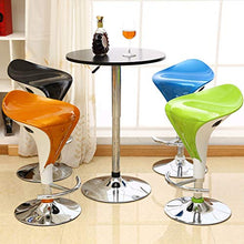 LXYPLM Sgabello Sedie Bar Barstools Contatore Girevole Regolabile Bar Sedie Sedile, casa Pub ozio Creativo Alti sgabelli con poggiapiedi e Chrome Base Arredo Bar Cucina (Color : G)
