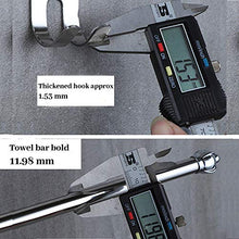 Portasciugamani da Parete Portasciugamani Rotante a Parete in Acciaio Inox Appendiabiti a Muro Appendiabiti Organizer Home Kitchen Accessori Bagno con 3 Barre Rotanti