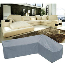 Copridivano componibile per esterni per impieghi gravosi 300x300x90cm, Copridivano componibile per patio 600D impermeabile al 100%, Anti-sbiadimento, Anti-UV, Copertura per mobili da giardino a f