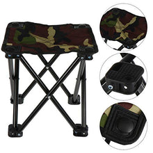 BESPORTBLE Portatile di Campeggio Sgabello Pieghevole Sgabello Sedia Viaggi Mini Pieghevole Sgabello Sgabello da Pesca per Adulti Escursioni di Pesca Giardinaggio E Sedia di Spiaggia