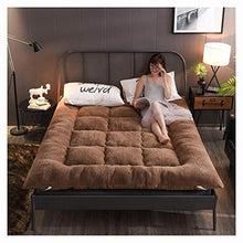 Materasso Futon Morbido E Traspirante Materasso Tatami Giapponese, Materasso Morbido Spesso 10 Cm Per Dormitorio Studentesco/Casa/Letto/Pavimento, khaki-200x220cm