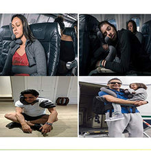 Wan&ya Poggiatesta da Viaggio Portatile con Cuscino in Peluche con 5 modalità di Sonno, Diversi Modi per supportare Comodamente la Testa e Il Collo, per i Viaggi e la casa,Rosa