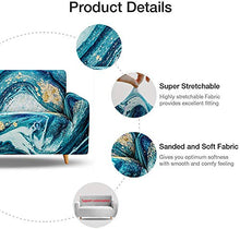 Copridivano con Penisola,Copridivano 4 Posti Elasticizzato,Poliestere Morbido e Antiscivolo Copridivano,Federe Protettive per Divano,Stampa Elastico Copridivano Stampa di texture