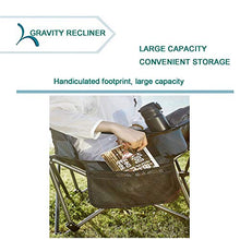 Sedia da spiaggia Camping World Sedia da campeggio oversize pieghevole portatile da esterno con braccio, portabicchieri - Supporto telaio in acciaio 350 libbre - per esterno, campeggio, giardino, pa