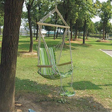 LHAHGLY - Amaca da appendere in corda di cotone, con bracciolo, capacità 199,6 kg, ideale per interni esterni, patio, terrazza, cortile, giardino, amache, supporti e accessori