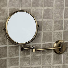 Z-LIANG Verde Bronzo fissato al Muro dello Specchio di Bellezza Bagno con Montaggio a Parete Specchio a Scomparsa Specchio di Trucco Specchio Retro
