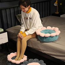 Ammily Petal Futon Peluche Tatami in stile giapponese Futon Petal Cuscino di seduta Spessa Pavimento Tatami Cuscino Rotondo per Bambini Adulti