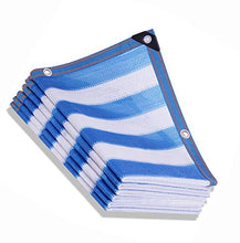 PENGDDP Ombra Rete ombreggiante Rete ombreggiante Telo Telo Coprente Alto Tasso di ombreggiatura Ombreggiante Rete per schermi Telo Coprente Blu(2x4m)-Blu 2x4m