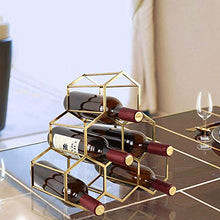 PWZ Semplicità Pratica Della Casa Semplicità Pratica Della Casa Metallo Semplicità Pratica Della Casa Semplicità Pratica Della Casa Semplicità Pratica Della Casa per 6 Bottiglie Di Vino Adatto per la