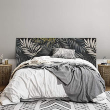 MEGADECOR DECORATE YOUR HOME Testiera per letto in PVC, 5 mm, decorativa, modello Palopo (200 x 60 cm)