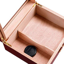 Vassoio di Cenere di Sigaro Cedar Cigar Humidor - con igrometro e umidificatore Versatile Strong Seal Resistente all'Usura
