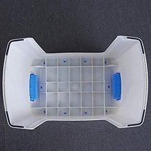 Sgabello per pittura con gradini e piccoli mobili, antiscivolo, sgabello da lavoro, sgabello da doccia, manico antiscivolo, piccolo panchina (colore: blu)