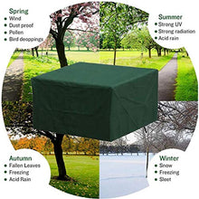 Mobilio Per L'esterno Dello Schermo Rettangolare Di Protezione Di Oxford Tessuto Verde Impermeabile Pioggia Neve Antivento Per Outdoor Accessori Da Giardino