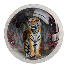 Tiger Ahorn 4 PCS Pomelli per Porta, Pomolo per Mobile, Pomelli per Mobili con Viti, Maniglia per Armadietto, Pomelli per Porta, Pomelli per Cassetti per Porta, Armadio, Cassetto e Credenza