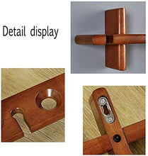 Una partizione Riferimento specifico Dimensioni Tavolo di Legno Bottiglia di Vino Rack Superficie traslucida Bella Texture ingombranti Mobili Uniforme Calice Rack