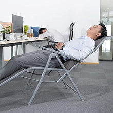 Zero Gravity Reclinabile Sedia Rilasser Esterni Sun Lounger Chair Patio Mobili da Giardino Multifunzionale Sedia da Spiaggia Grigio