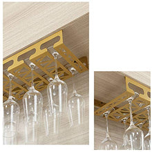 sotto L'armadio Vino Cremagliera di Vetro Metallo Appeso Portabicchieri da Vino Bar Cucina caffè Cantina Casa Cremagliera del Vino Facile Installazione Cremagliera del Bicchiere di Vino