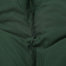Beenle-Icey Cuscino Imbottito Per Panca Da Giardino A 2 Posti, Cuscino Con Schienale Per Panca, Spazioso Comodo E Spesso, Per Mobili Da Giardino Altalena E Interni 100*100*10cm (Verde scuro)