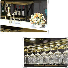 LXD Wine Rack, cremagliera di vetro di vino/a soffitto attaccatura del supporto di bottiglia del vino supporto del metallo ferro vetro vino Holder alta Cup/Altezza regolabile Rack Wine Glass,150
