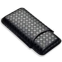Jia He Scatola di sigari Cigar Box, Sigaro Set Sigaro Idratante Travel Set Portable Sigaro Set 2 Colori Opzionale può Contenere 3 (Color : Black)