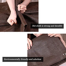 WUZMING Frangivista Balcone All'aperto Recinzione Copertura per Protezione della Privacy HDPE Anti UV con Occhielli Giardino Patio Copertura Balcone (Color : Brown, Size : 1.5x7m)