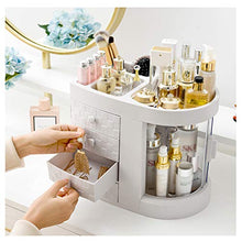 ACEWD Organizzatori di Trucco E di Stoccaggio, Gioielli E Espositore Cosmetico, Scatola di Immagazzinaggio Dell'organizzatore di Cosmetici di Grande capacità