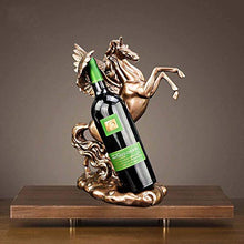 Semplicità Elegante Artigianato in Resina Decorazioni per la Casa Creative Ornamenti Soggiorno Armadietto Del Vino Portabottiglie Pegasus 30 * 21 * 36Cm Bello Ed Elegante, HJJ