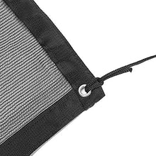Panno Oscurante Nero, Telone Parasole con Oscurante UV al 75% con Occhielli in Acciaio Inossidabile, Ideale for Serra di Piante da Giardino, 80 G/M² (Size : 4×2.1m)