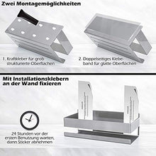 22x7.5cm Mensola Doccia Angolare in Acciaio Inox 304 Scaffale da Bagno Cucina Porta Oggetti Montaggio A Parete Spessa Triangolare Argento