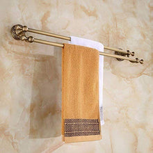 JKCKHA Northern Europe. Bar Parete Rail a Parete Guida in Rame Rack Appendiabiti Completa scolpito mensola a Muro Bagno cremagliera appesa Doppio Asta Ciondolo Hardware Bagno con Doccia