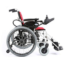 FTFTO Accessori per la casa Anziani Disabili Sedia a rotelle elettrica Pieghevole Pieghevole Portatile Anziani Disabili Automatico Scooter a Quattro Ruote - Carico 100 kg Sedia a rotelle