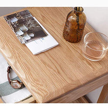 DGHJK Mobili per la casa, Comodino in Legno massello, Divano, tavolino Laterale, armadietto con cassetto, Tavolo per Telefono, Soggiorno, Tavolo angolare, ripiano, 14,9"x13,3 x19,6