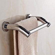 Towelrack 304 Acciaio Doppio tondino di Acciaio Allungato Bagno Bagno Barra di tovagliolo Grassetto , 30 Centimetri