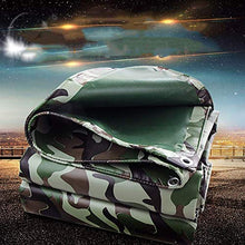 GJSN Outdoor Multiuso Incatramata Telone Camo per Outdoor Jungle Truck, Impermeabile Resistente Ai Rai Uv Shelter Camping Copertura, 15,7 Mil,4X4M