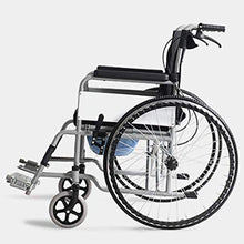 Carrozzine Semoventi, Transito Portatile Pieghevole Portatile Leggero Uomo Anziano, con Padella Trolley Casa Disabili Scooter Trolley Scooter Anziani/Disabili A