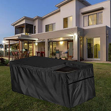 Mimei Coperchio della Scatola del Ponte con Cerniera Copertura della Scatola di immagazzinaggio Impermeabile del Giardino del Patio Effectual