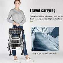 Carrozzine Semoventi - Sedia da Viaggio per Sedia A Rotelle - Carrello per Sedia A Rotelle per Anziani - Sedia A Rotelle Pieghevole per Bambini - Scooter Portatile A Ruote Piccole Miglior Regalo - Po