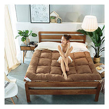 HUATAN Materasso Tatami Futon Futon Giapponese per Letto, 100% Effetto Piuma Morbido, Futon Ortopedico, Fodera Coprimaterasso Imbottitura Fiocco per Il Campeggio Domestico,B,120 * 200cm/47 * 79inch