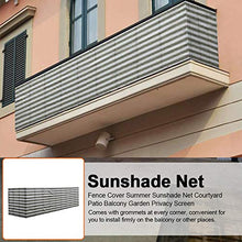 RSTYS - Copertura per schermo da balcone, 3 x 40 cm, per recinzioni e recinzioni, in rete, per veranda, esterni, cortile, patio