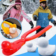Congci Clip per Palla di Neve, Clip per Palla di Neve Anatra, Clip per Palla di Neve a Forma di Anatra, Creatore di Palle di Neve Anatra Non tossico Pratico Sport Invernali all'aperto Strumenti