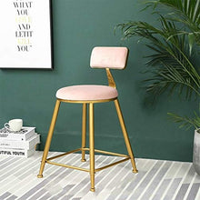 Semplice e Pratico, Creativo Sedia da Bar di Lusso Leggera nordica caffè Ristorante Sgabello Alto for Il Tempo Libero (Una Sedia da Bar Nera 75 cm) ， Uso specifico: Sgabello da Bar