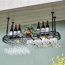ACUIPP Amanti Di Vino/a Parete Portabocchio a Muro Appeso Vino Glass Barra Glass Bar Cremagliera Creative Bobled Cremagliera Passeiata Cabina Armata Decorazione Del Soffitto Scaffale per Bar, Risto