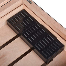 SHYPT Grande capacità Humidor con igrometro e umidificatore Cigar Cabinet Doppi Strati Cigarette Box di stoccaggio Accessori for sigari