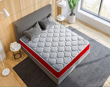 El Almacen del Colchon Materasso in schiuma, modello Star Plus, in tutte le misure, colore: bianco e grigio 80 x 190 x 20 cm bianco e grigio