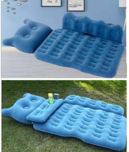 Lettino da viaggio Letto gonfiabile multifunzionale auto materasso gonfiabile doppio protezione deflettore SUV aria materasso for Cars- aria materasso for Viaggiare in auto 5-21 ( Color : Blue )