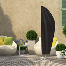 Awroutdoor Fodera Protettiva per Ombrellone, Copertura protettiva per ombrellone, Oxford 420D polyester, Impermeabile, antipolvere e resistente ai raggi UV(Con asta telescopica)280*30*81*45cm