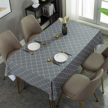 Jixin4you Tovaglia rettangolare a prova di olio, impermeabile, in PVC, facile da pulire, per picnic, coperta da tavolo, per esterni e interni