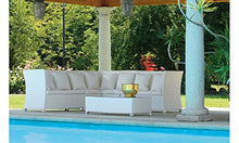 King Collection Outdoor D1095860 Divano in&out Due Posti Sinistro con Cuscini, 130X66X88H